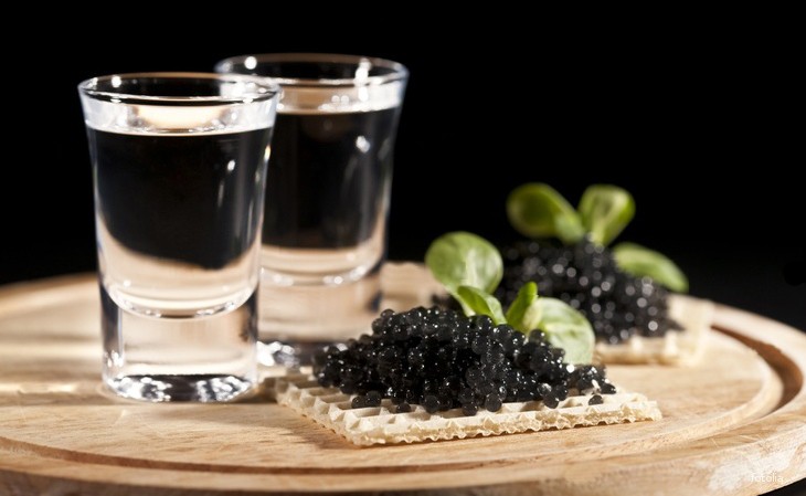 Caviar et vodka pour relancer la libido